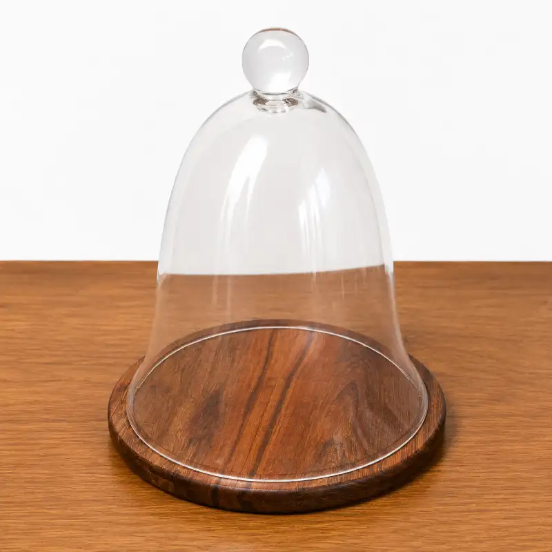 Round Display Glass Cloche